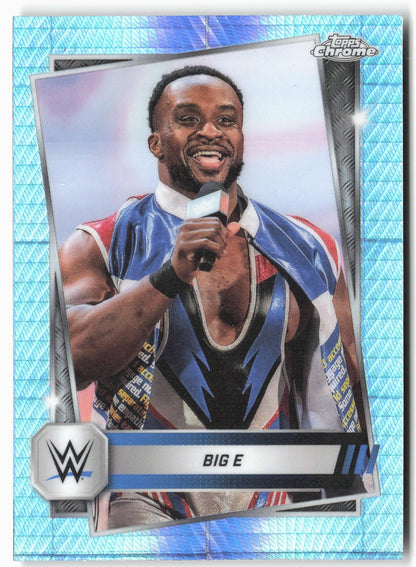 2025 Topps Chrome WWE #172 Big E Prism Refractor