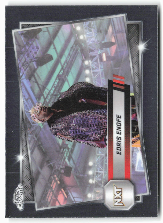 2025 Topps Chrome WWE #94 Edris Enofe