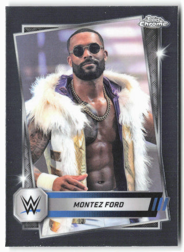 
2025 Topps Chrome WWE #185 Montez Ford
