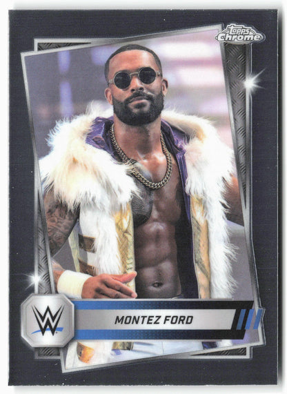 2025 Topps Chrome WWE #185 Montez Ford