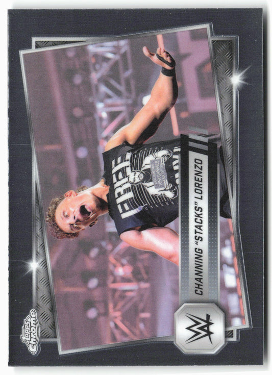 2025 Topps Chrome WWE #181 Channing "Stacks" Lorenzo