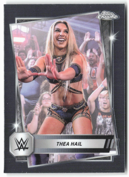2025 Topps Chrome WWE #81 Thea Hail