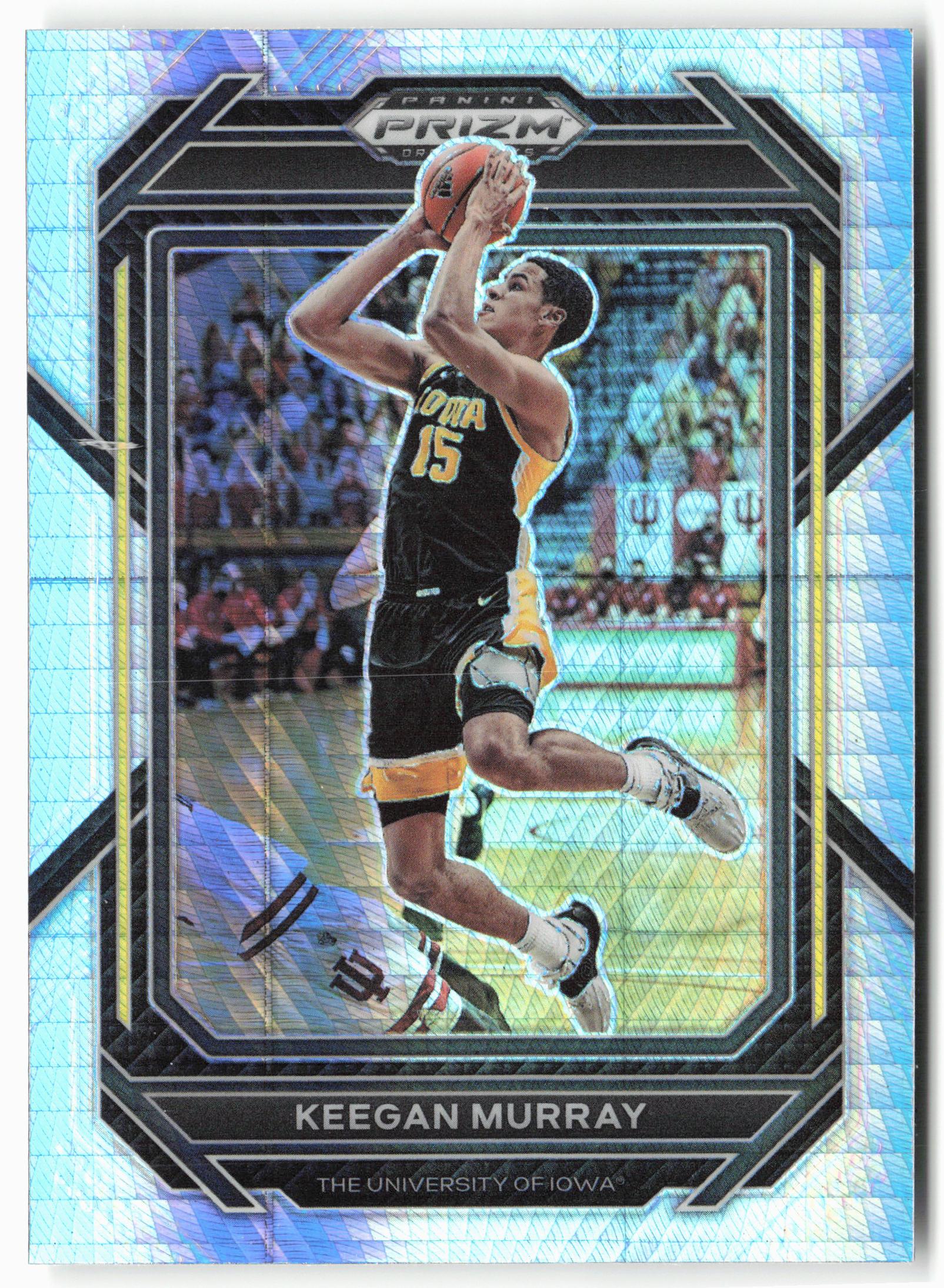 2023 Panini Prizm Draft Picks #100 Keegan Murray Hyper