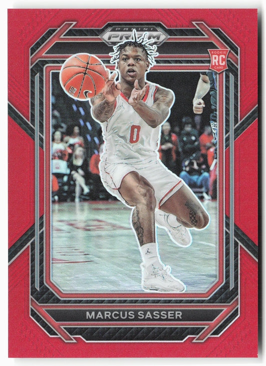 2023 Panini Prizm Draft Picks #30 Marcus Sasser Red #/299
