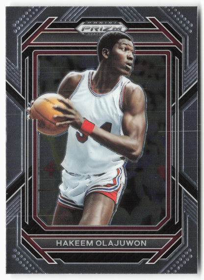 2023 Panini Prizm Draft Picks #80 Hakeem Olajuwon