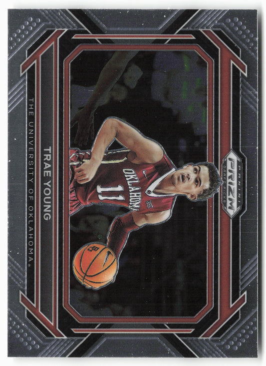 2023 Panini Prizm Draft Picks #54b Trae Young