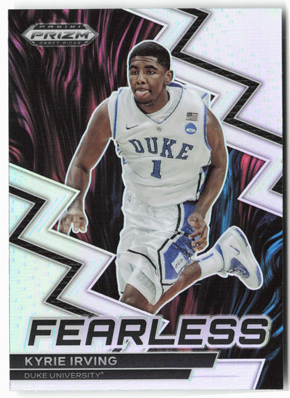 2023 Panini Prizm Draft Picks #16 Kyrie Irving Fearless Silver