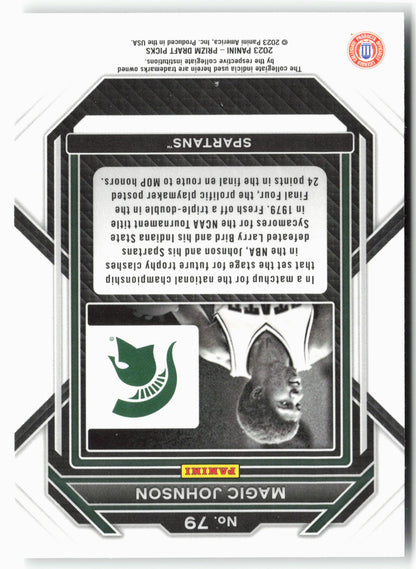 2023 Panini Prizm Draft Picks #79 Magic Johnson