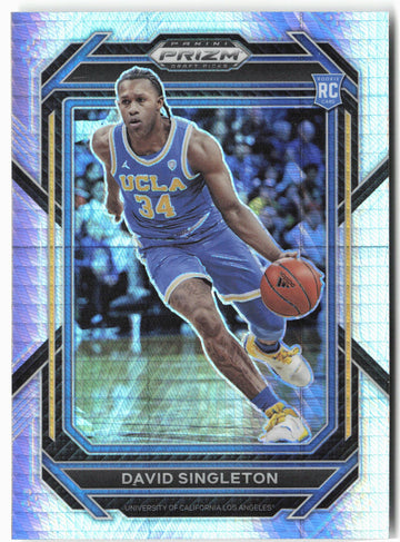 
2023 Panini Prizm Draft Picks #16 David Singleton Hyper