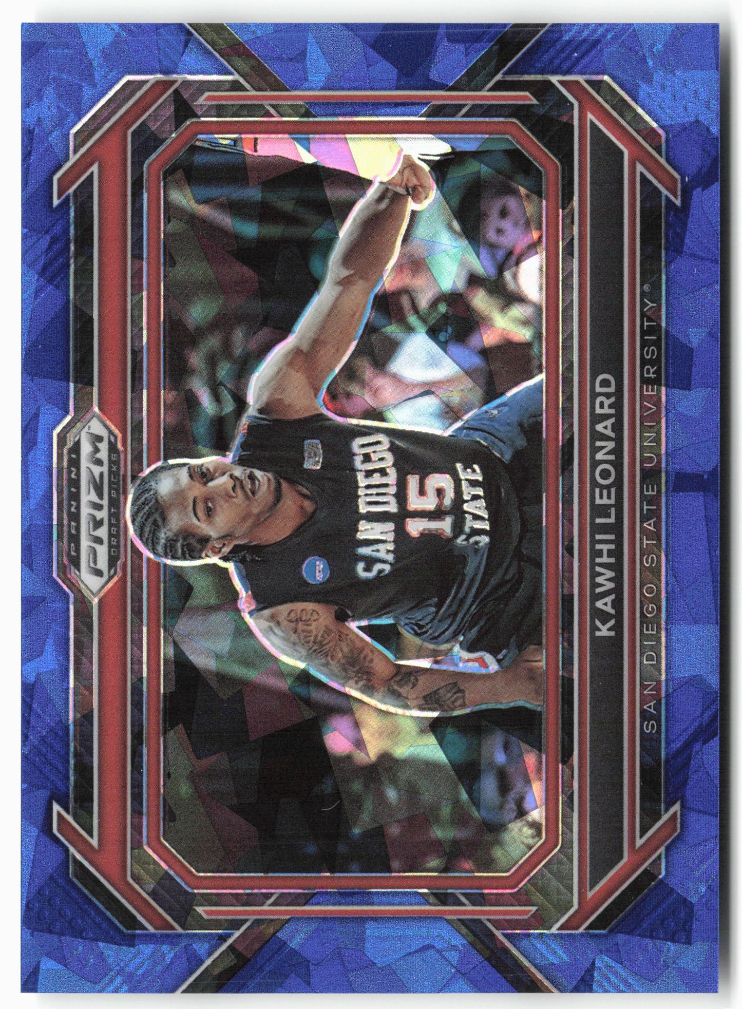 2023 Panini Prizm Draft Picks #60b Kawhi Leonard Blue Ice #/99