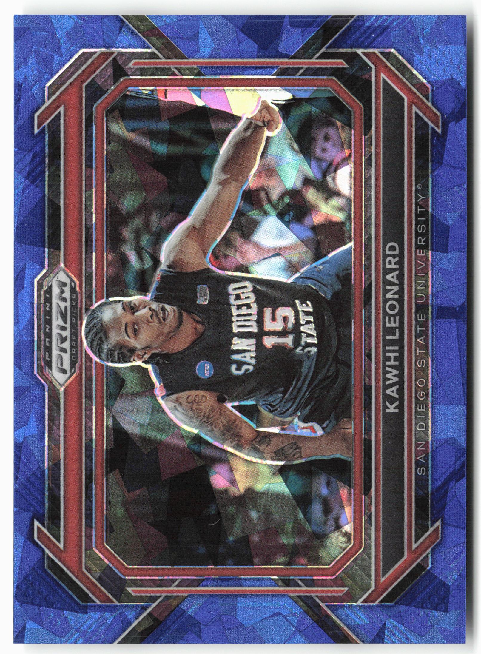 2023 Panini Prizm Draft Picks #60b Kawhi Leonard Blue Ice #/99