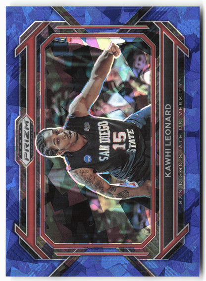 2023 Panini Prizm Draft Picks #60b Kawhi Leonard Blue Ice #/99