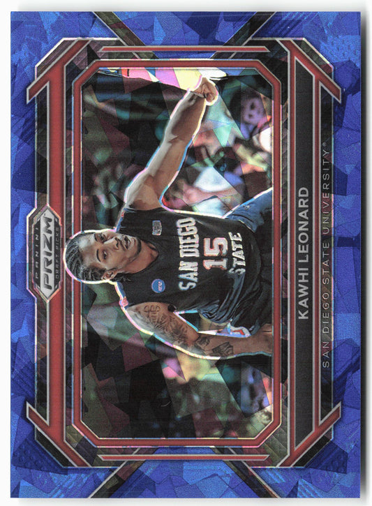 2023 Panini Prizm Draft Picks #60b Kawhi Leonard Blue Ice #/99