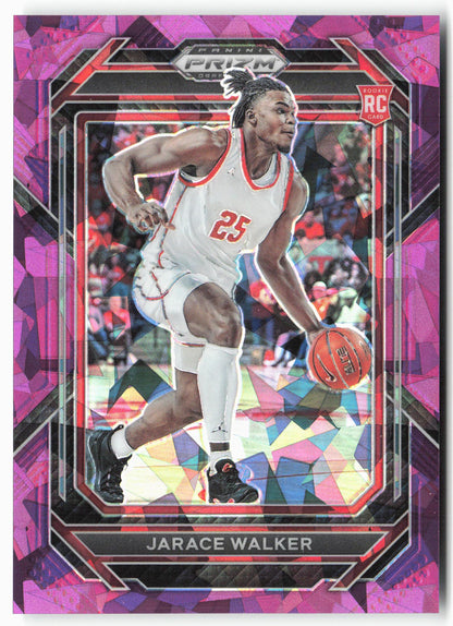 2023 Panini Prizm Draft Picks #33 Jarace Walker Purple Ice #/149