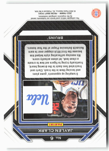 2023 Panini Prizm Draft Picks #6 Jaylen Clark