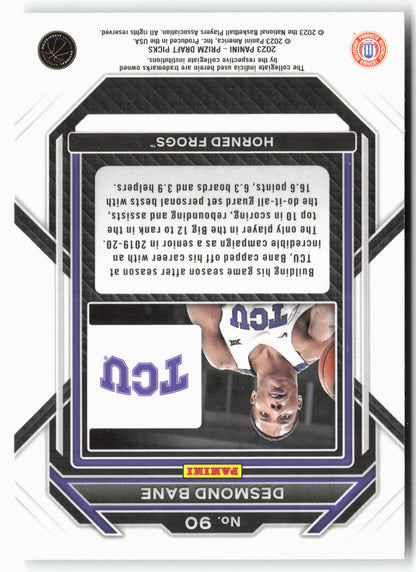 2023 Panini Prizm Draft Picks #90 Desmond Bane
