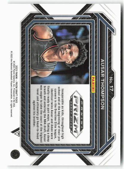 2023 Panini Prizm Draft Picks #17b Ausar Thompson