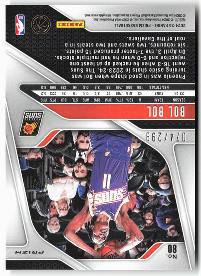 2024 Panini Prizm Bol Bol #80 Red Prizm #/299