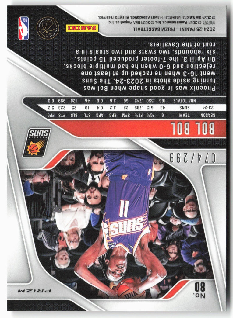 2024 Panini Prizm Bol Bol #80 Red Prizm #/299