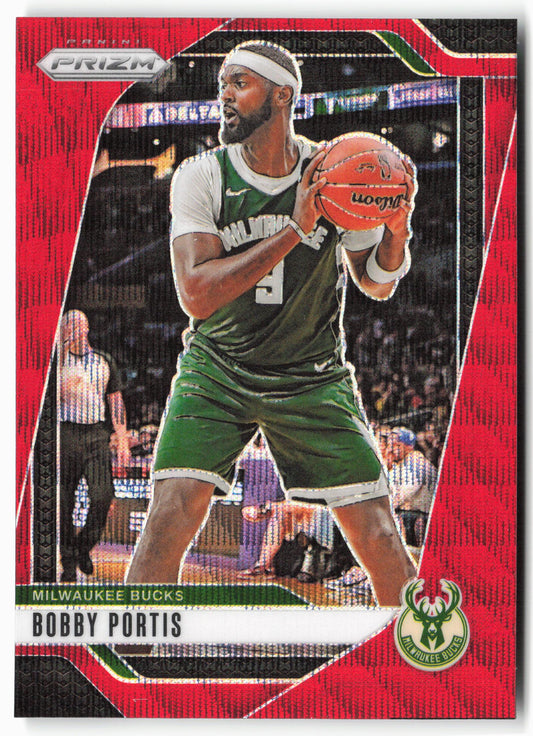 2024-25 Panini Prizm - Prizms Ruby Wave #206 Bobby Portis