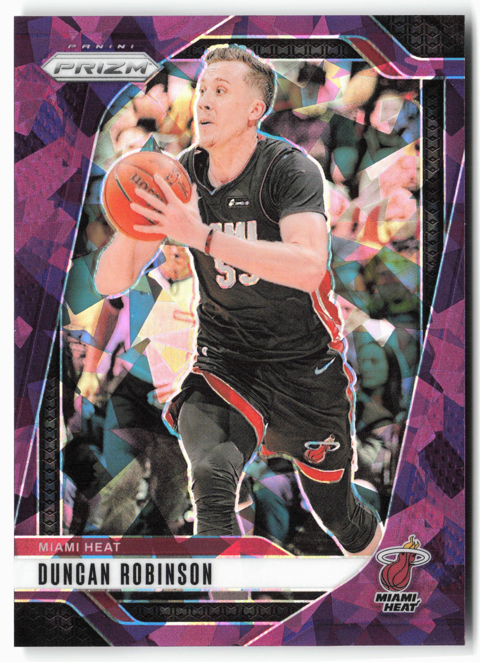 2024-25 Panini Prizm - Prizms Purple Ice #190 Duncan Robinson #/149