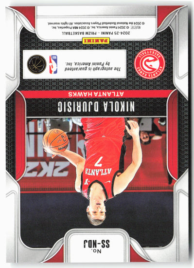 2024-25 Panini Prizm Nikola Djurisic RC Sensational Signatures #SS-NDJ