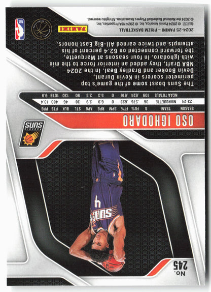2024-25 Panini Prizm #245 Oso Ighodaro