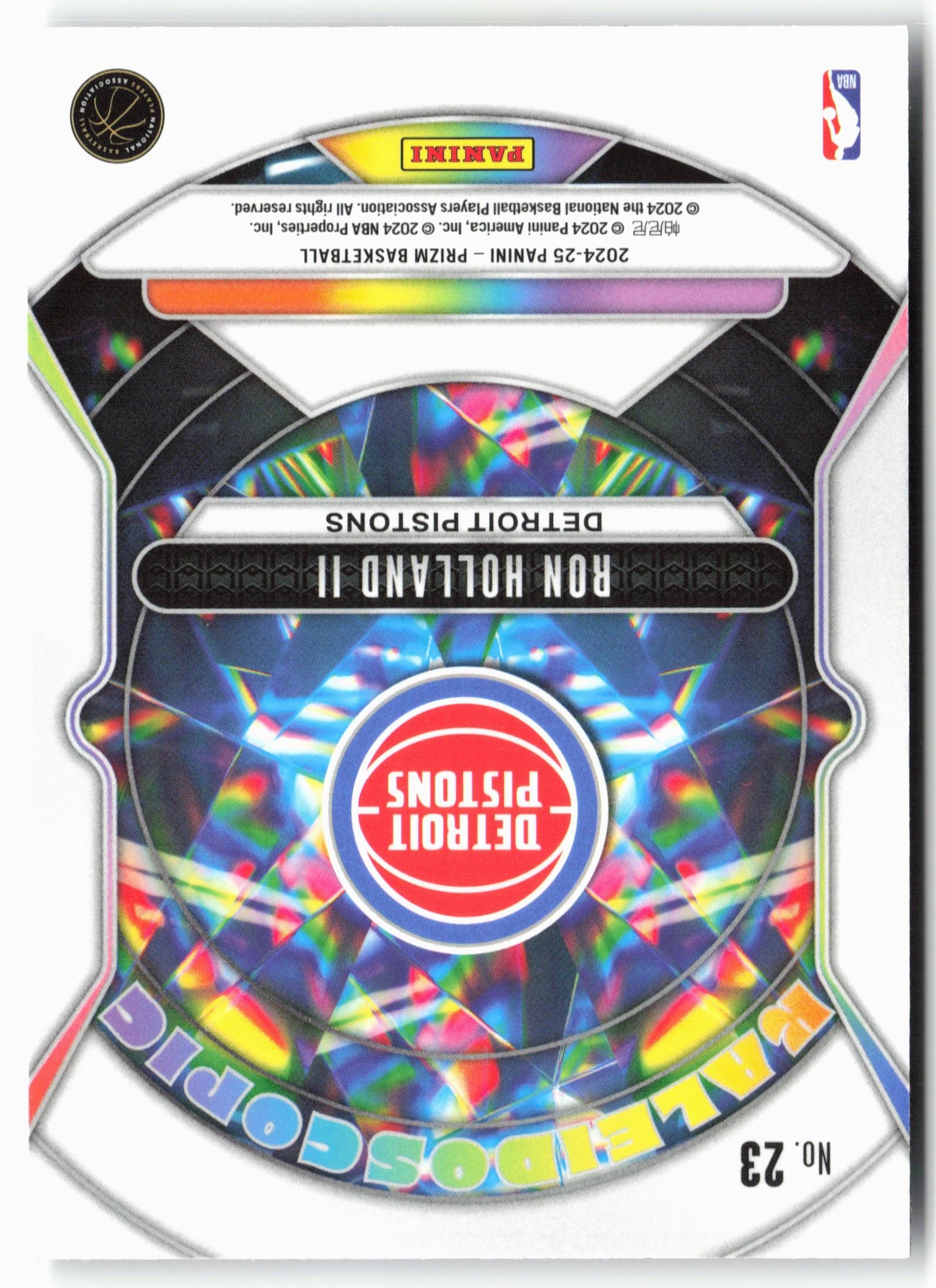 2024-25 Panini Prizm - Kaleidoscopic #23 Ron Holland II