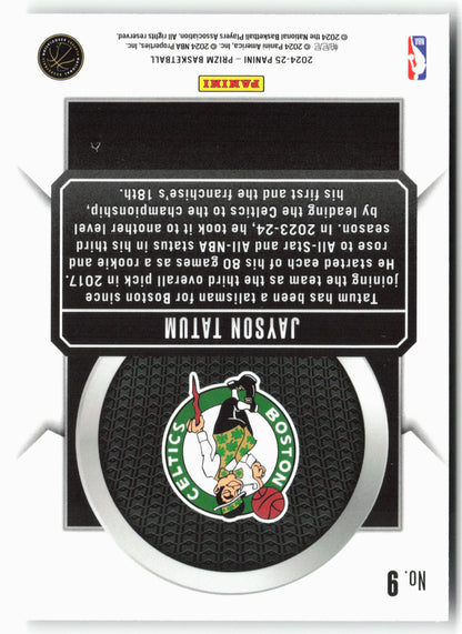 2024-25 Panini Prizm - Talismen #9 Jayson Tatum