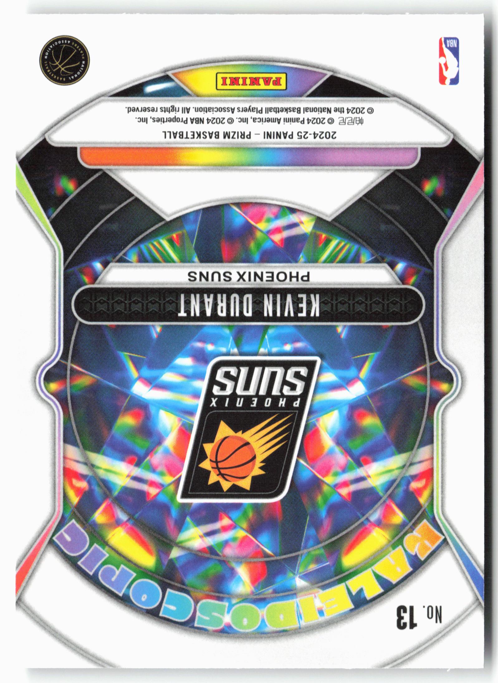 2024-25 Panini Prizm - Kaleidoscopic #13 Kevin Durant