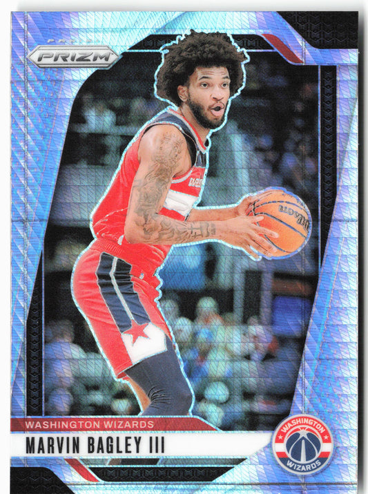 2024-25 Panini Prizm - Prizms Hyper #145 Marvin Bagley III
