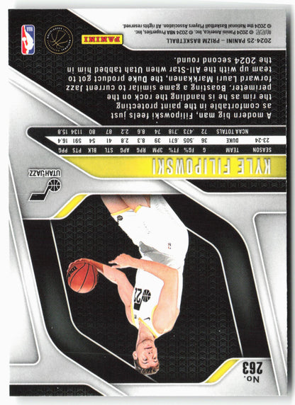 2024-25 Panini Prizm #263 Kyle Filipowski