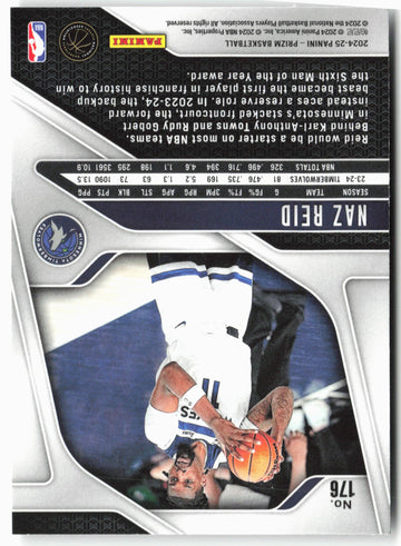 2024-25 Panini Prizm #176 Naz Reid
