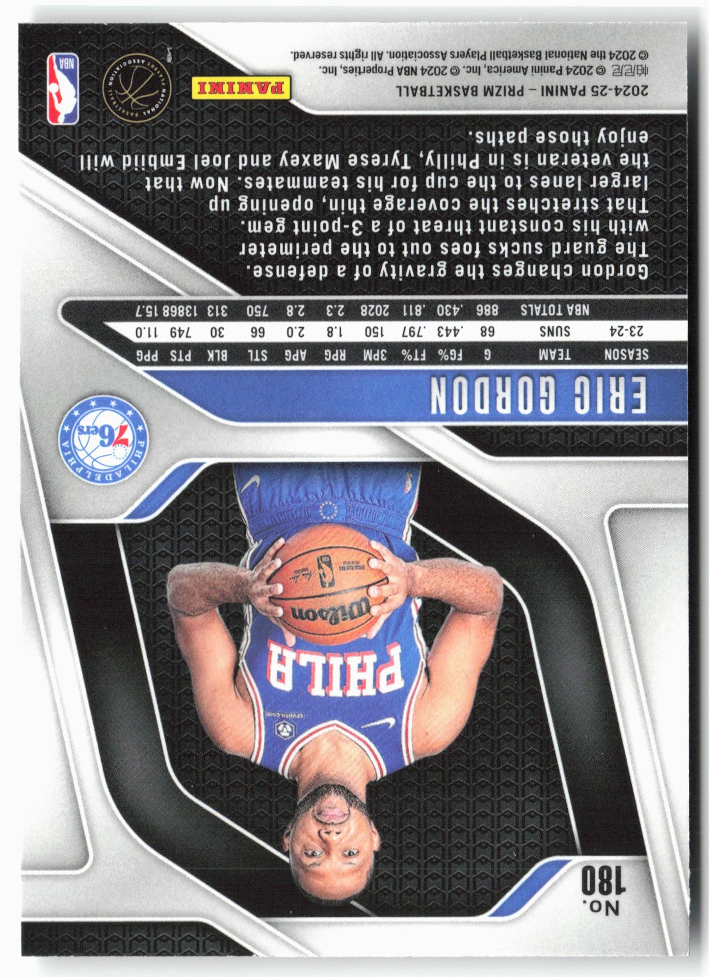 2024-25 Panini Prizm #180 Eric Gordon