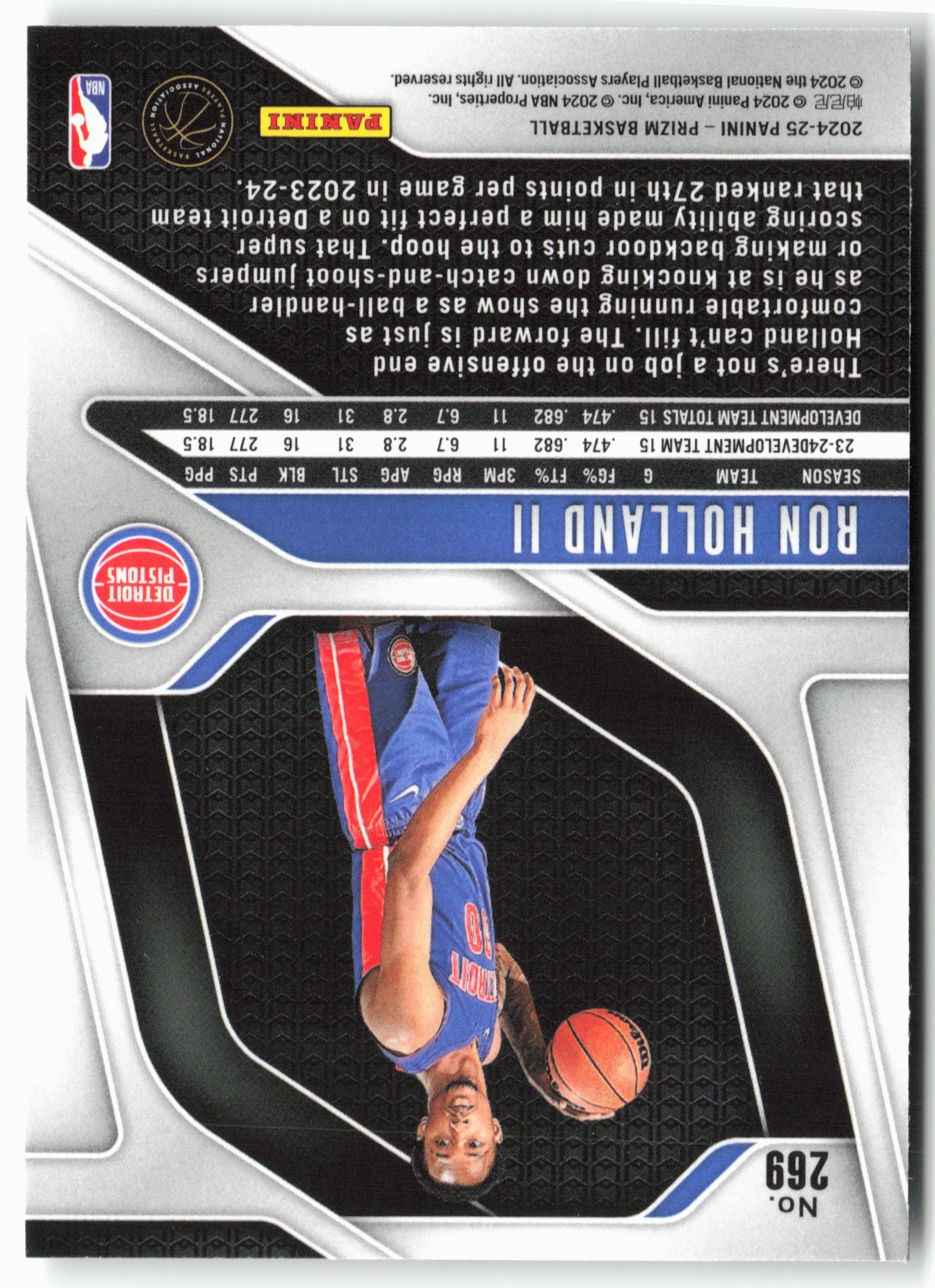 2024-25 Panini Prizm #269 Ron Holland II