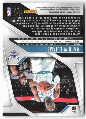 
2024-25 Panini Prizm #56 Mark Williams