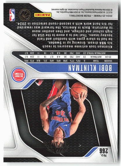2024-25 Panini Prizm #266 Bobi Klintman