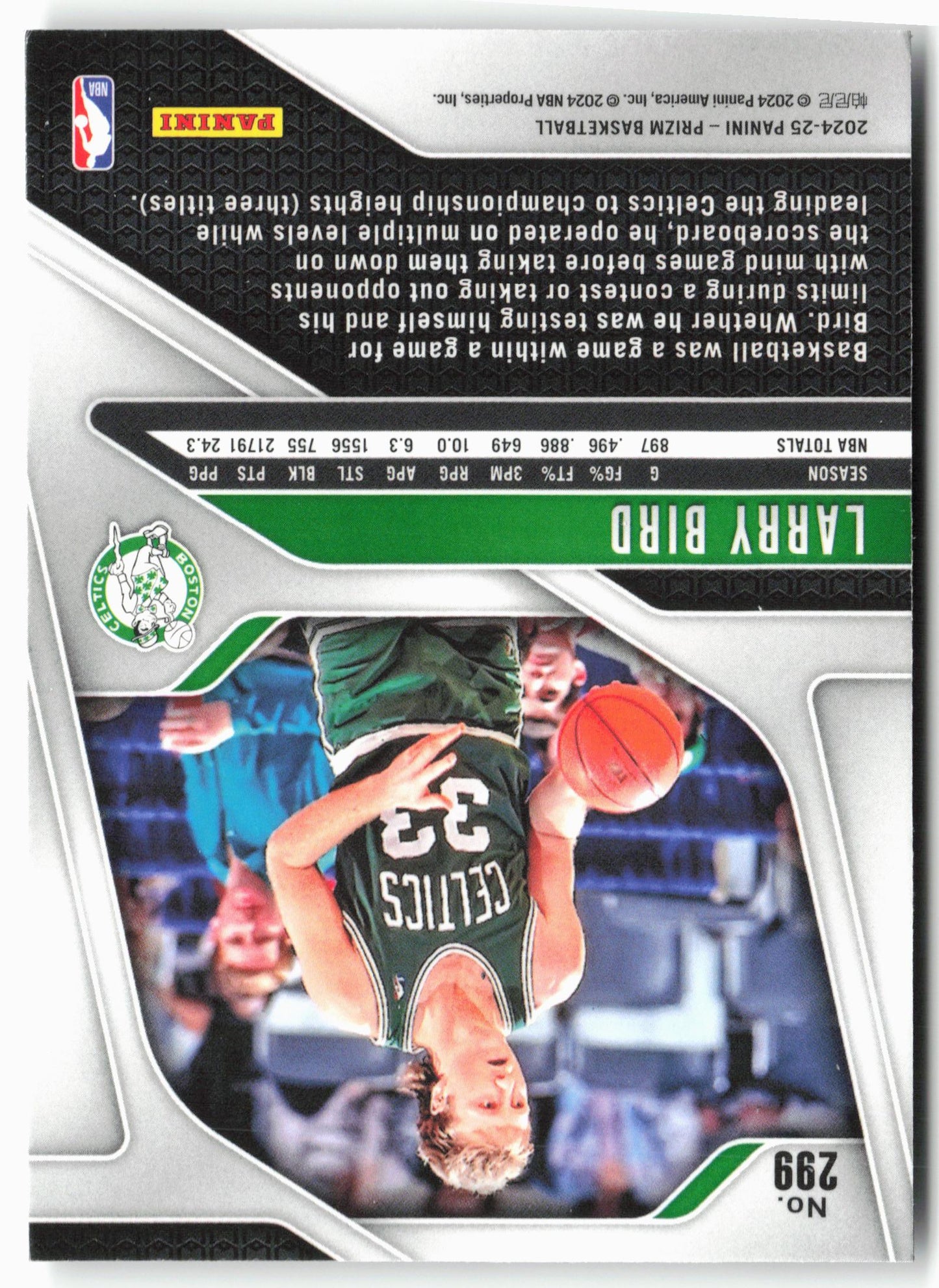 2024-25 Panini Prizm #299 Larry Bird