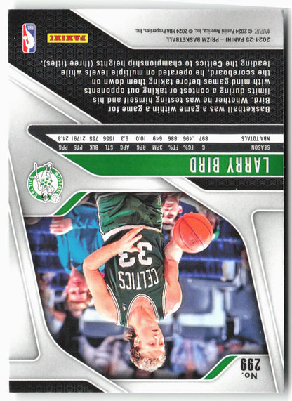 2024-25 Panini Prizm #299 Larry Bird
