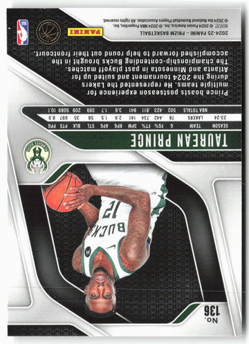 2024-25 Panini Prizm #136 Taurean Prince