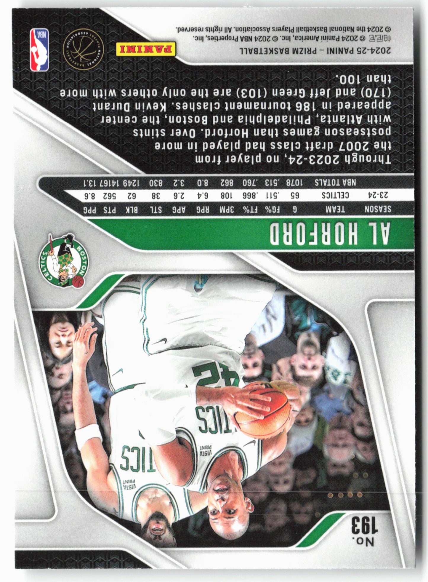 2024-25 Panini Prizm #193 Al Horford