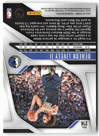 2024-25 Panini Prizm #214 Dereck Lively II