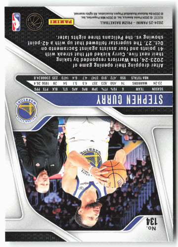 
2024-25 Panini Prizm #134 Stephen Curry