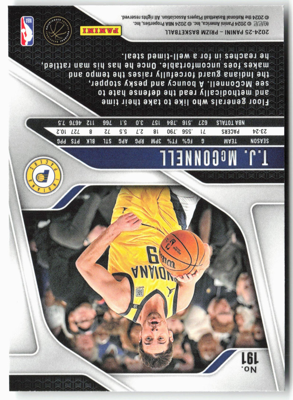 2024-25 Panini Prizm #191 T.J. McConnell