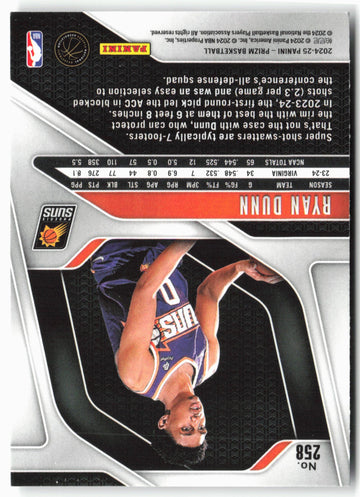 
2024-25 Panini Prizm #258 Ryan Dunn