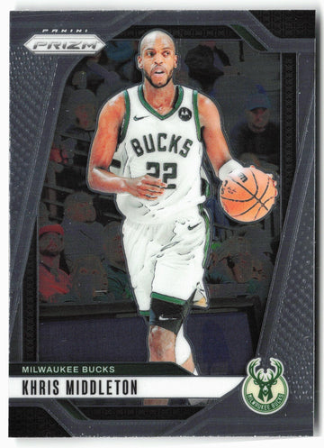 
2024-25 Panini Prizm #153 Khris Middleton