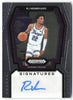 2024 Panini Prizm Draft Picks #S-RJM RJ Nembhard Signatures