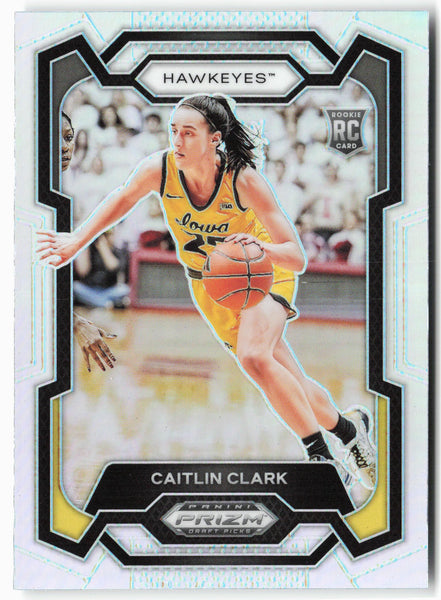 2024 Panini Prizm Draft Picks #57 Caitlin Clark Prizms Silver