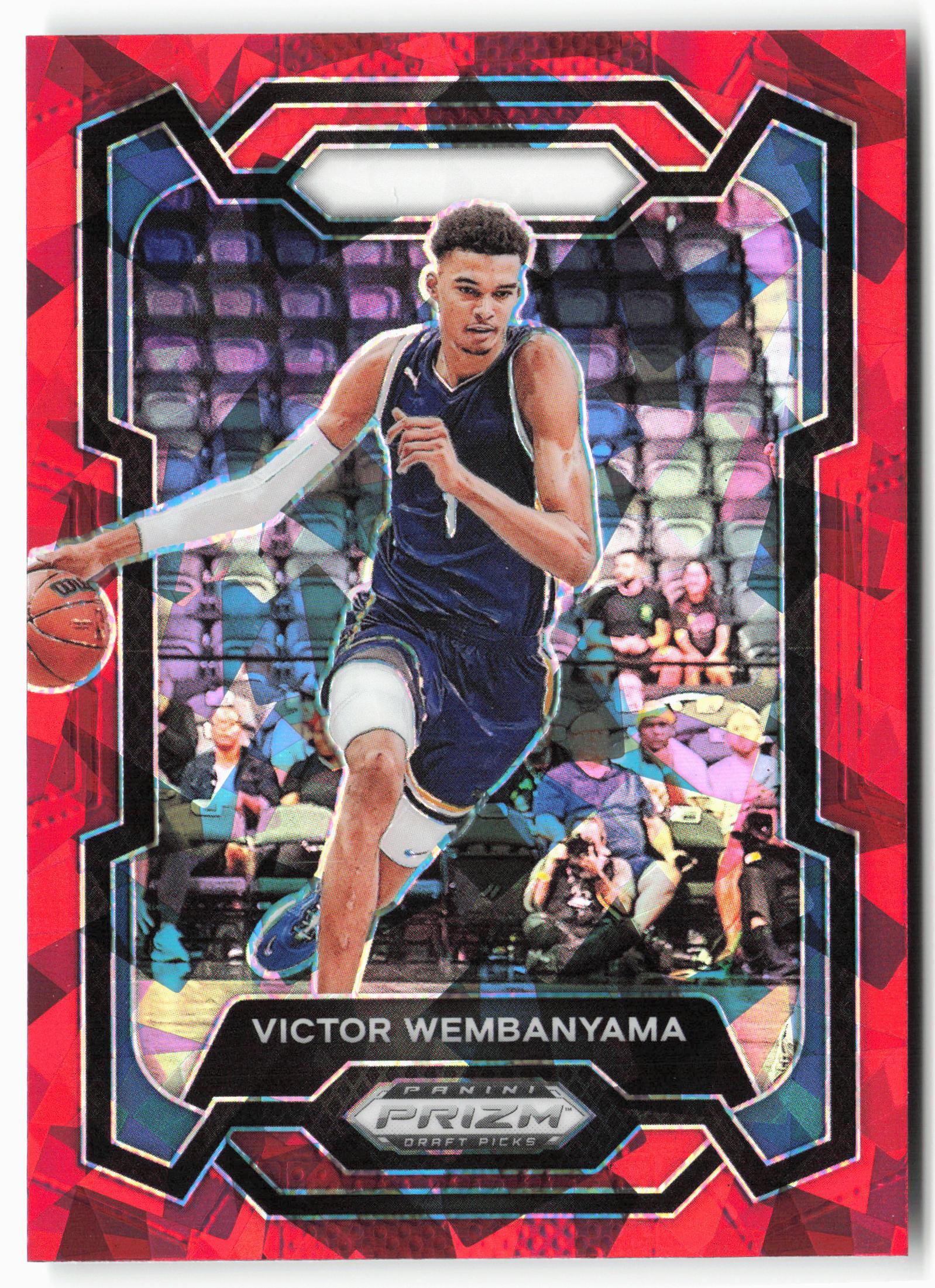2024 Panini Prizm Draft Picks #99 Victor Wembanyama Prizms Red Ice