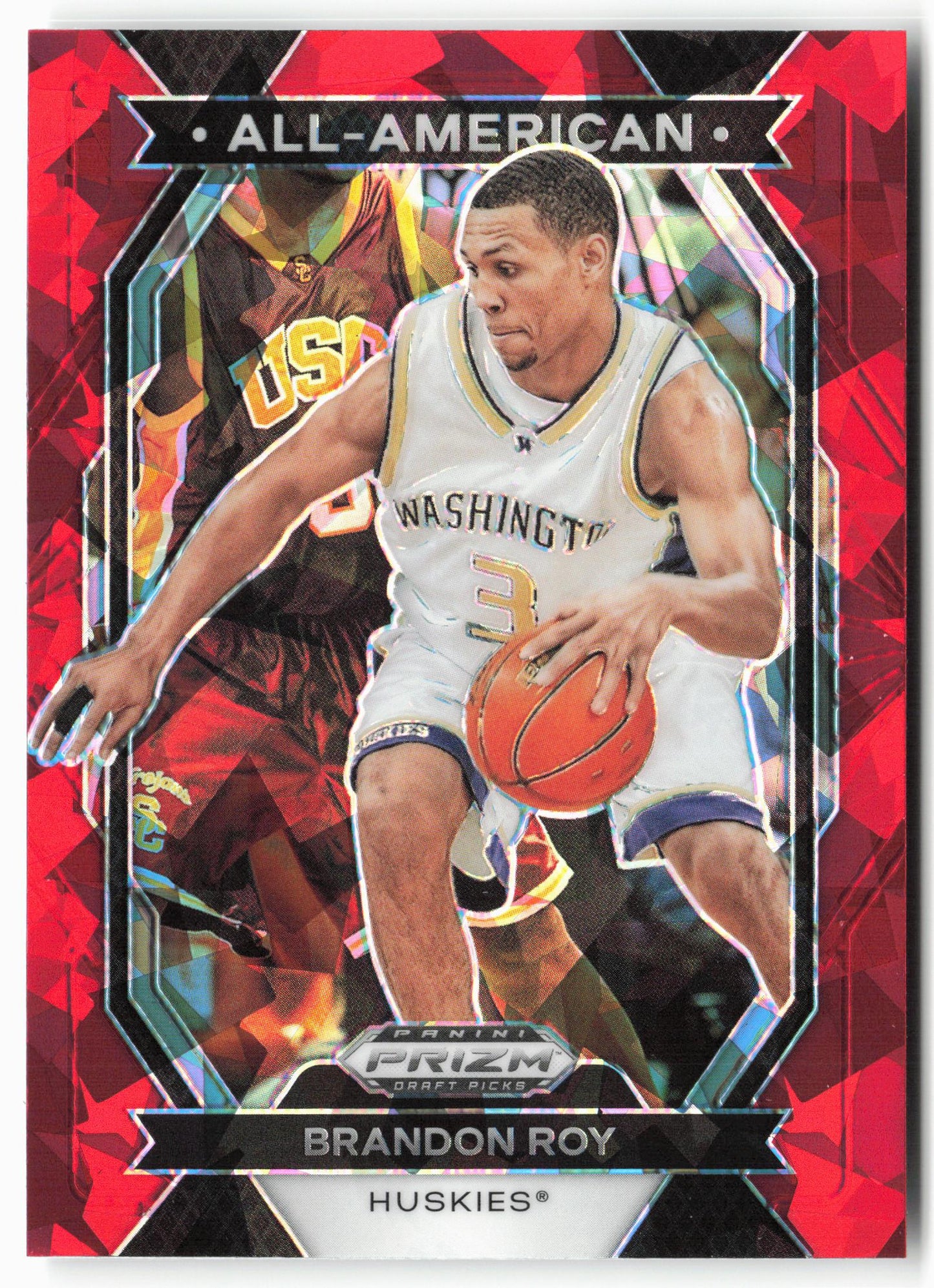 2024 Panini Prizm Draft Picks #4 Brandon Roy All-American Prizms Red Ice